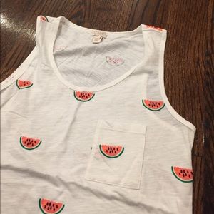 CLOSING CLOSET SALE jcrew watermelon tank